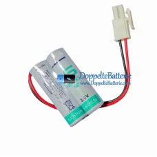 Akku für ABB 2xLS14500 Weiß-Stecker - Ersatz-Akku