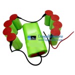 Akku für LEXY VCSP1001TV SP1001D-10 SP1001DA - Ersatz-Akku
