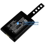 Akku für Unitech SRD650 1400-900018G BP08-000780 - Ersatz-Akku