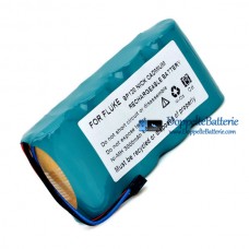 Akku für Fluke BP123 BP123S BP124x BP124S 124 BP124 F43 F43B - Ersatz-Akku