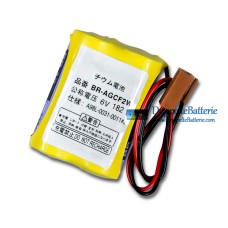 Akku für FANUC BR-AGCF2W A98L-0031-0011 # L A06B-6093-K001 Brown connector - Ersatz-Akku