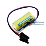 Akku für Mitsubishi ER17330V 3.6V A6BAT MR-BAT ER17 / 33 - Ersatz-Akku
