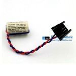 Akku für PLC CR14250SE 1747-BA 1769-BA 3V Schwarz Anschluss - Ersatz-Akku