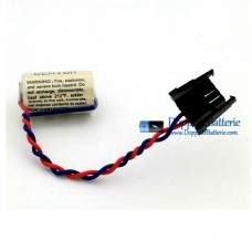 Akku für PLC CR14250SE 1747-BA 1769-BA 3V Schwarz Anschluss - Ersatz-Akku