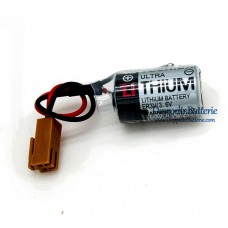Akku für PLC ER3V 3.6V JZSP-BA01 Brown connector - Ersatz-Akku
