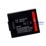 Akku für Panasonic DMC-G1W DMC-G1R DMC-G1KEB-K 1300mAh - Ersatz-Akku
