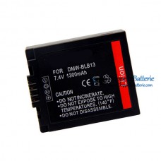 Akku für Panasonic DMC-G1W DMC-G1R DMC-G1KEB-K 1300mAh - Ersatz-Akku