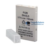 Akku für Nikon EN-EL5 Coolpix P5100 5900 7900 P6000 1100mAh - Ersatz-Akku Akku für Nikon EN-EL5 Coolpix P5100 5900 7900 P6000 1100mAh - Ersatz-Akku