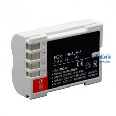 Akku für Olympus BLM-5 SBLM-5 E5 Digital SLR E5 HLD-4 - Ersatz-Akku