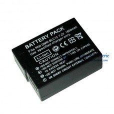 Akku für Panasonic DMC-FZ200 G5 G6 GH2 FZ1000 DMW-BLC12 1800mAh - Ersatz-Akku