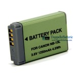 Akku für Canon NB-13L Power G5X G7x G9X G7 X Mark II SX620 HS SX720 HS - Ersatz-Akku