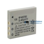 Akku für Fujifilm FNP-40 SLB-0737 D-LI8 KLIC-7005 750mAh - Ersatz-Akku Akku für Fujifilm FNP-40 SLB-0737 D-LI8 KLIC-7005 750mAh - Ersatz-Akku