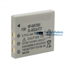 Akku für Fujifilm FNP-40 SLB-0737 D-LI8 KLIC-7005 750mAh - Ersatz-Akku Akku für Fujifilm FNP-40 SLB-0737 D-LI8 KLIC-7005 750mAh - Ersatz-Akku