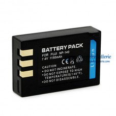 Akku für Fujifilm NP-140 FNP140 FinePix S100FS S100 S205EXR S205 S200 1150mAh - Ersatz-Akku