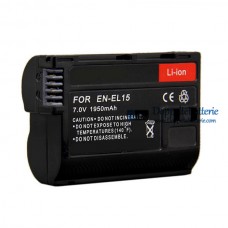 Akku für Nikon EN-EL15 D7000 D7100 Smart D7200 D800 D800E D600 D610 D750 D810 D500 - Ersatz-Akku