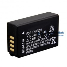Akku für Nikon EN-EL20 EL20 Coolpix A J1 J2 J3 S1 AW1 V3 1050mAh - Ersatz-Akku Akku für Nikon EN-EL20 EL20 Coolpix A J1 J2 J3 S1 AW1 V3 1050mAh - Ersatz-Akku