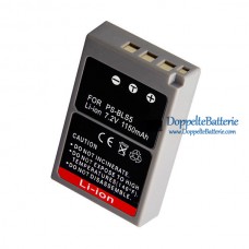 Akku für Olympus BLS-1 BLS-5 Digital E-P3 E-P2 E-P1 E-PL3 E-PL2 E-PL1 E-PM1 E-620 E-420 E-410 E-400 - Ersatz-Akku