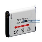 Akku für Samsung BP-88A DV200 DV300 DV300F DV300H 650mAh - Ersatz-Akku