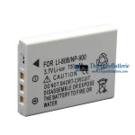 Batterie für Olympus X-960 T100 T110 X-36 T110 T100 LI-80B 700mAh - Ersatz-Akku